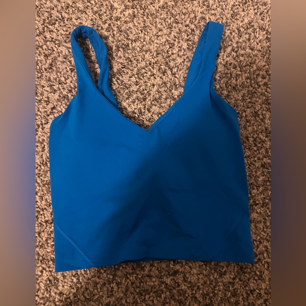 Lululemon align tank top royal blue